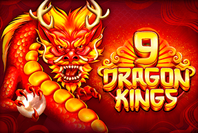 An epic and mystical image of the game '9 Dragon Kings', depicting the nine legendary dragons of Asian mythology.