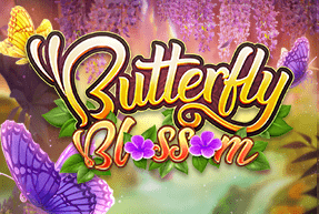 A delicate and colorful image of the game 'Butterfly Blossom', highlighting the beauty of butterflies and a pastoral atmosphere.